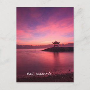 Sunrise, Bali, Indonesia Postcard