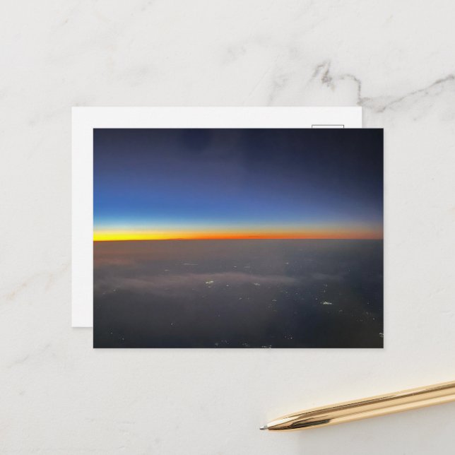 sunrise beauty postcard (Front/Back In Situ)