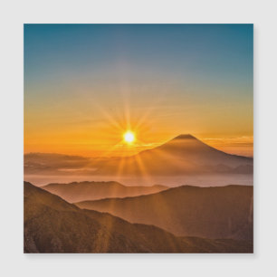 Sunrise between the hills