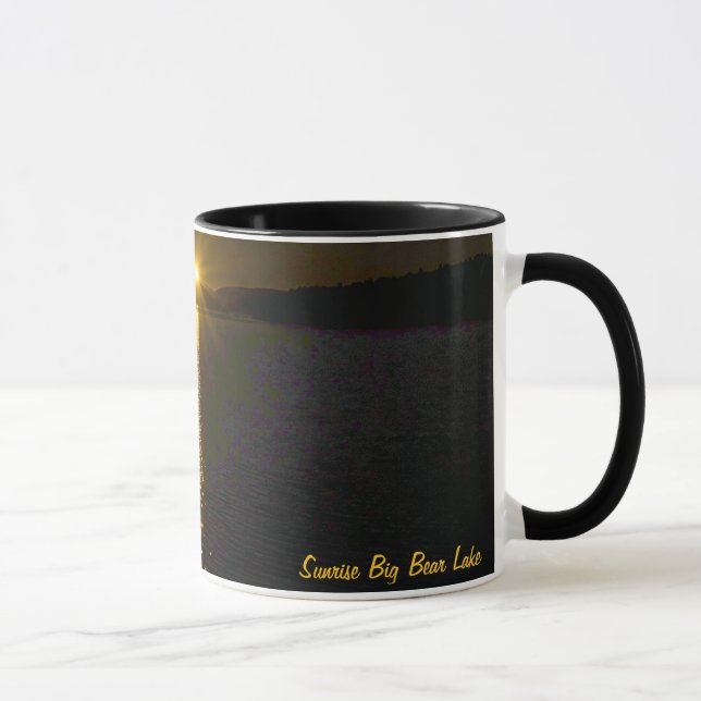 Sunrise, Big Bear Lake CA Mug (Right)