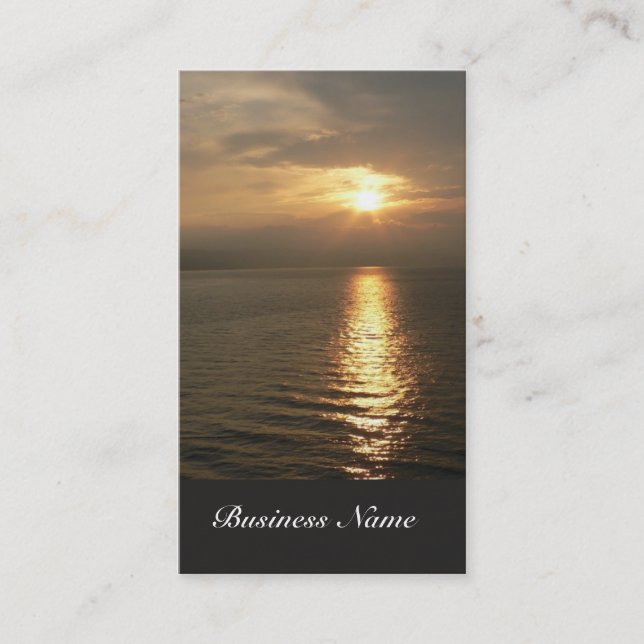 Sunrise Business Card (Front)