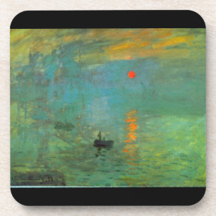 Sunrise by Claude Monet Coaster