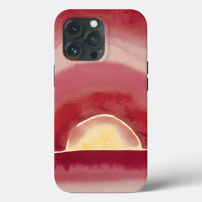 Sunrise by Georgia O'Keefe Case-Mate iPhone Case (Back)