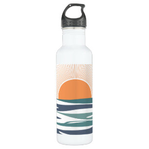 Sunrise by the sea 710 ml water bottle