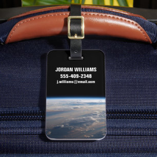 Sunrise Casts Long Shadows Over Philippine Sea Luggage Tag