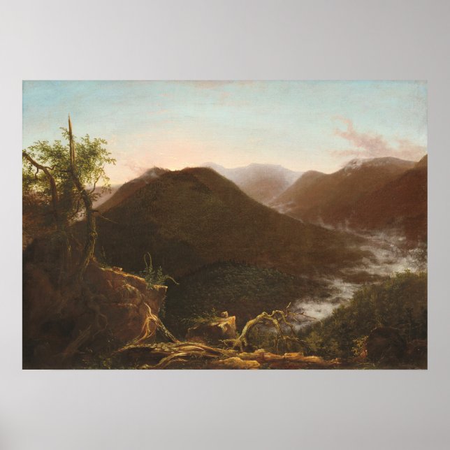 Sunrise, Catskills - Thomas Cole Fine Art Poster (Front)