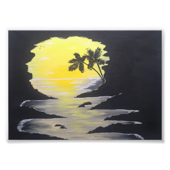 Sunrise Cave 5x7 Print (Front)