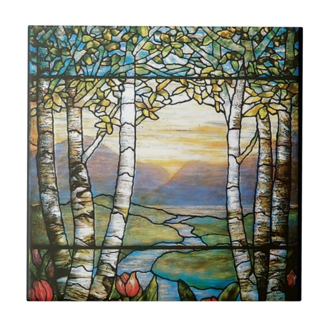 Sunrise Ceramic Tile (Front)