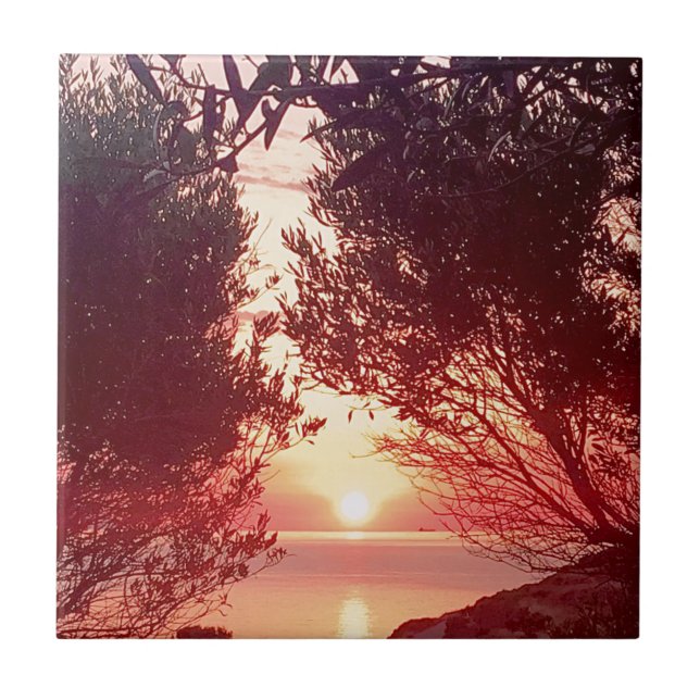 sunrise ceramic tile (Front)
