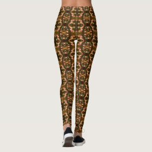 Sunrise Christmas Lights Muted Pattern 22 Leggings