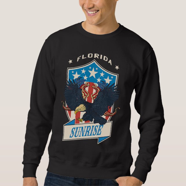 Sunrise City National Florida Day Sweatshirt (Front)