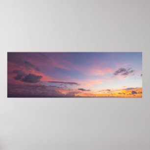 Sunrise Clouds, Florida Poster