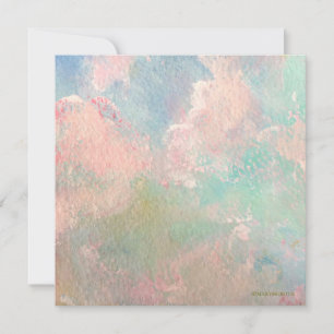 Sunrise Clouds Invitation