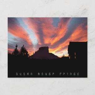 SUNRISE COLORADO SIGNED PHOTOGRAPHY BY ARTCHIVER POSTCARD