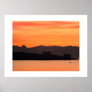 Sunrise, Costa del Sol, Spain Poster