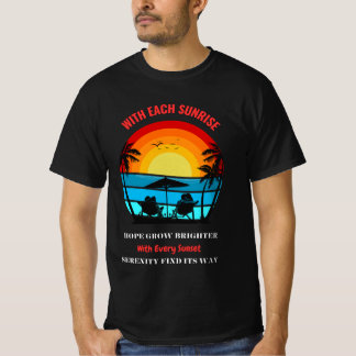 Sunrise desdigner t shirt