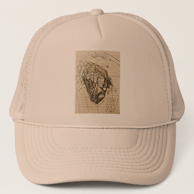 SUNRISE DREAD TRUCKER HAT (Front)