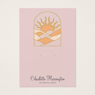 Sunrise Dusty Pink Earring Jewellery