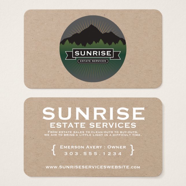 sunrise estate services (Front & Back)
