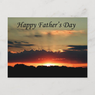 Sunrise Father's Day postcard