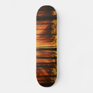Sunrise Forest Skateboard