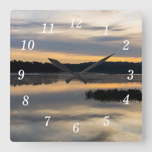 Sunrise Glory Wall Clock (Front)