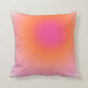 Sunrise Gradient - Beige Pink Orange Cushion