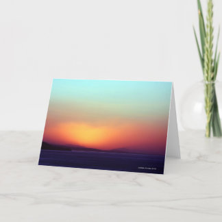 Sunrise Greeting Card