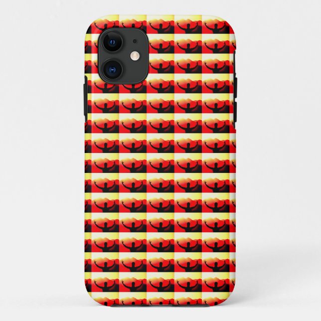 sunrise greeting case (Back)