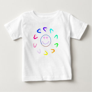 Sunrise Hearts Baby T-Shirt