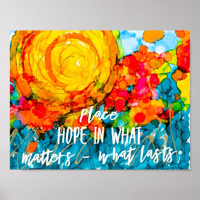 Sunrise Hope Lovitude Poster (Front)