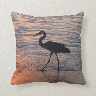 Sunrise hunt and calm ocean cushion