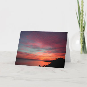 Sunrise in East Hampton Card