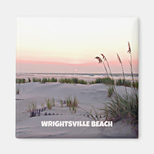 Sunrise in July, Wrightsville Beach Magnet