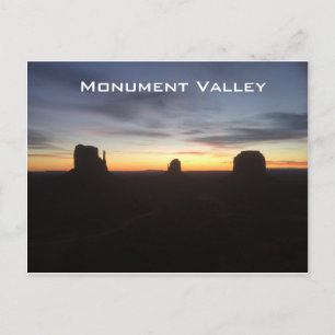 Sunrise in Moment Valley Postcard