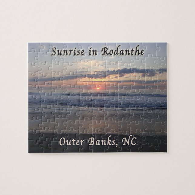 Sunrise in Rodanthe Outer Banks NC Jigsaw Puzzle (Horizontal)