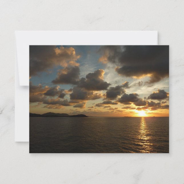 Sunrise in St. Thomas I US Virgin Islands (Front)