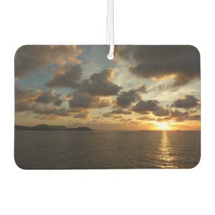 Sunrise in St. Thomas I US Virgin Islands Car Air Freshener