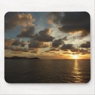 Sunrise in St. Thomas I US Virgin Islands Mouse Pad