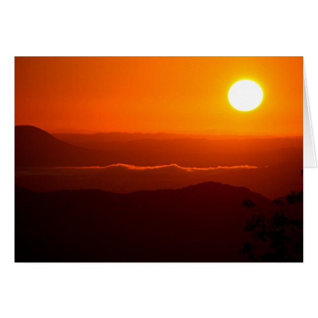 Sunrise in the Cumberland Mountains (Front Horizontal)