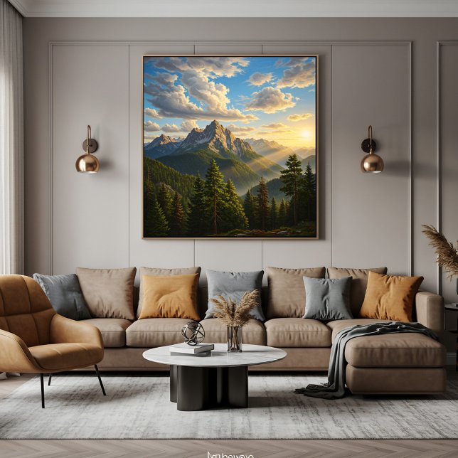 Sunrise in the Mountains Poster (Creator Uploaded)