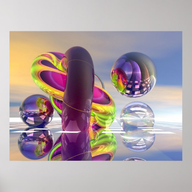 Sunrise in universe poster (Front)