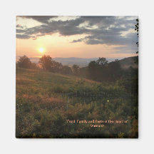 Sunrise in Vermont Magnet