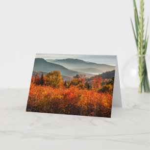 Sunrise Kancamagus Highway Overlook New Hampshire Card