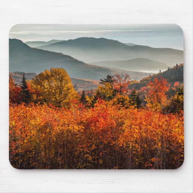 Sunrise Kancamagus Highway Overlook New Hampshire Mouse Pad (Front)