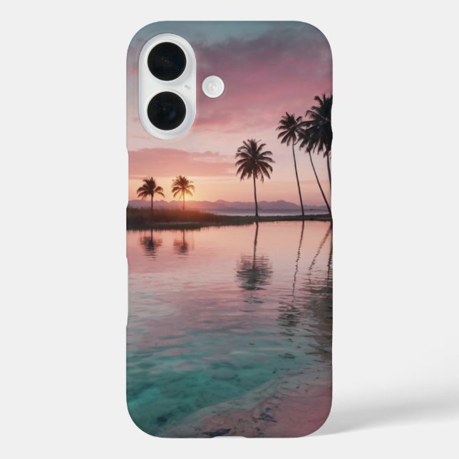 Sunrise Lagoon Case-Mate iPhone Case (Back)