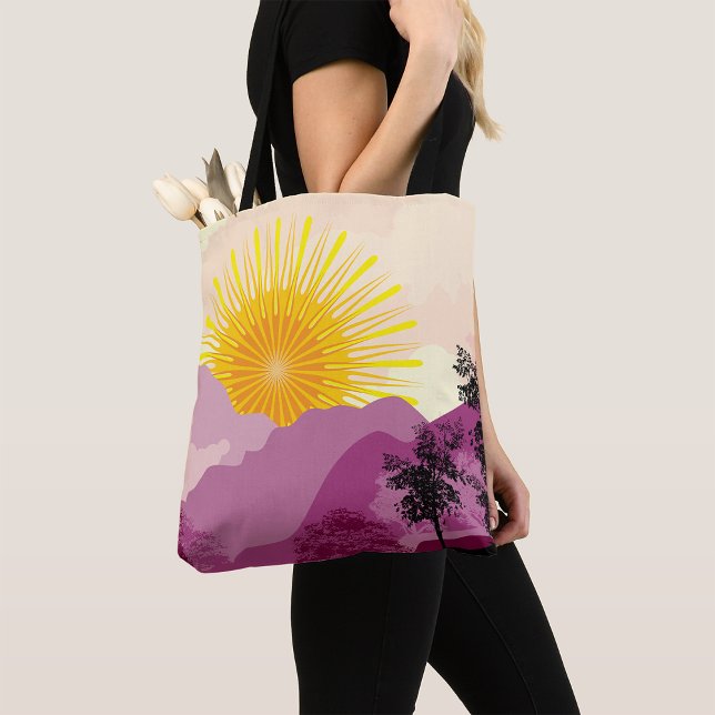 Sunrise Landscape Tote Bag (Creator Uploaded)