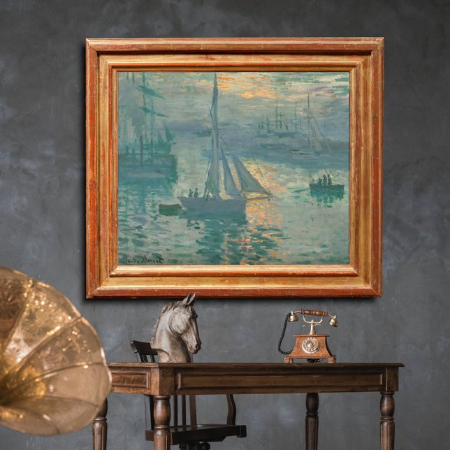 Sunrise (Marine) by Claude Monet Poster (Creator Uploaded)