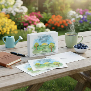 Sunrise Meadows Family Reunion Invitation Postcard