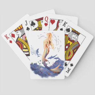 Sunrise Mermaid by Scot Howden Playing Cards